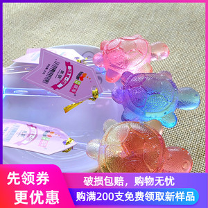水晶小乌龟 儿童棒棒糖双灯闪光变色LED发光糖酒吧夜店荧光棒棒糖