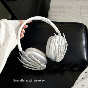 适用于苹果Airpodsmax保护套透明全包tpu软壳中性苹果头戴式 max耳机保护壳保护罩高透 airpods