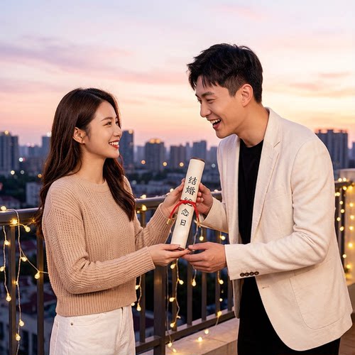 结婚纪念日礼物送老公浪漫的惊喜