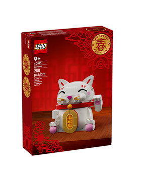 乐高40813招财猫新春系列中国风