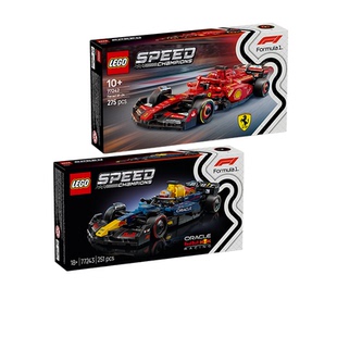 LEGO乐高77242法拉利F1赛车儿童益智拼装积木男女礼物新款超跑