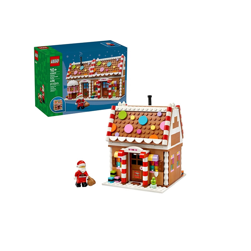 乐高40809节日姜饼屋圣诞系列儿童益智拼装积木玩具男女孩新款,玩具/童车/益智/积木/模型,普通塑料积木,淘宝优惠券,粉丝福利购,淘宝优惠卷