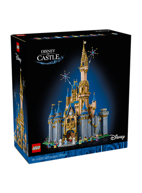 LEGO乐高43222迪士尼灰姑娘城堡建筑儿童益智拼搭积木玩具男女礼