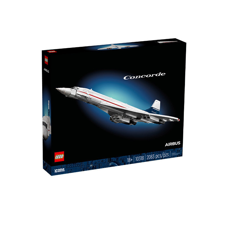 LEGO乐高10318协和式飞机客机模型儿童益智拼装积木玩具男孩礼物,玩具/童车/益智/积木/模型,普通塑料积木,淘宝优惠券,粉丝福利购,淘宝优惠卷