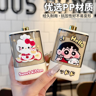 可爱牙签筒家用高颜值自动弹出个性奶油风简约轻奢餐厅收纳牙签盒