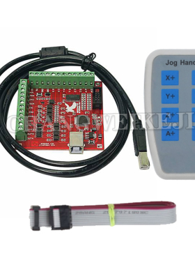 4 轴 Mach3 Usb 接线板控制卡小手柄雕刻机运动控制系统 厂家直销