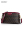 Large brown paired with red and long/short shoulder straps