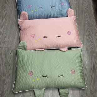 【双面可用的凉感枕】清清凉凉透气不闷热小米壳儿童枕头冷感丝