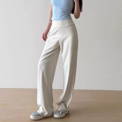 神裤降临高腰秒变一米八垂感阔腿遮肉显瘦瑜伽健身逛街全搞定1595