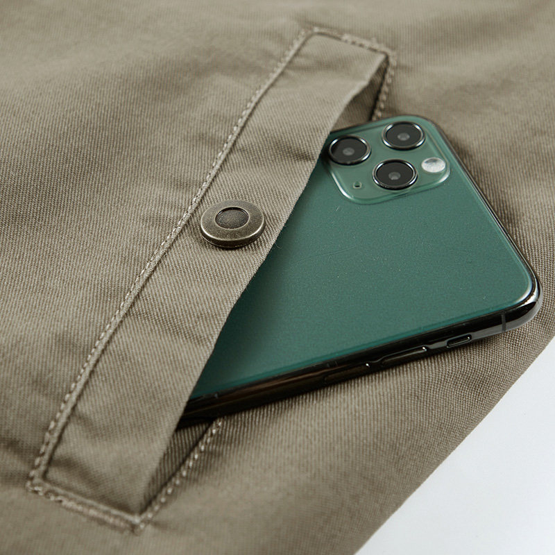 ZERODEGREENORTH 가을 겨울 양고기 벨벳 코튼 코트 남성 벨벳 두꺼운 코튼 코트 재킷