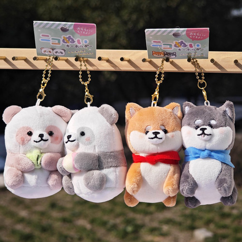 日本CRUX小动物磁吸包挂件钥匙扣