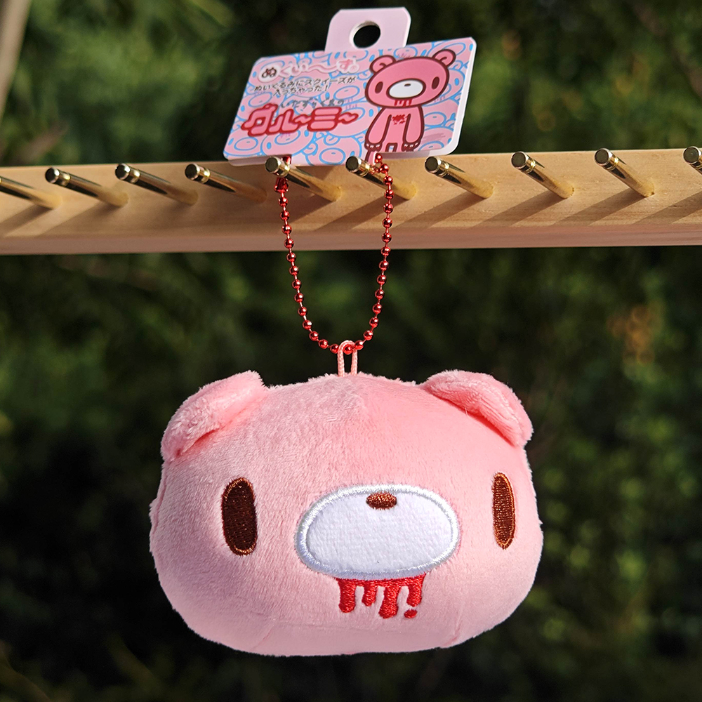 日本暴力熊包包挂件钥匙扣蛋形