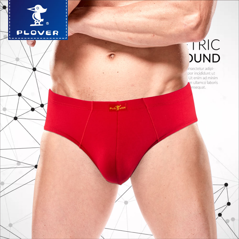 PLOVER怀旧款大红内裤莫代尔