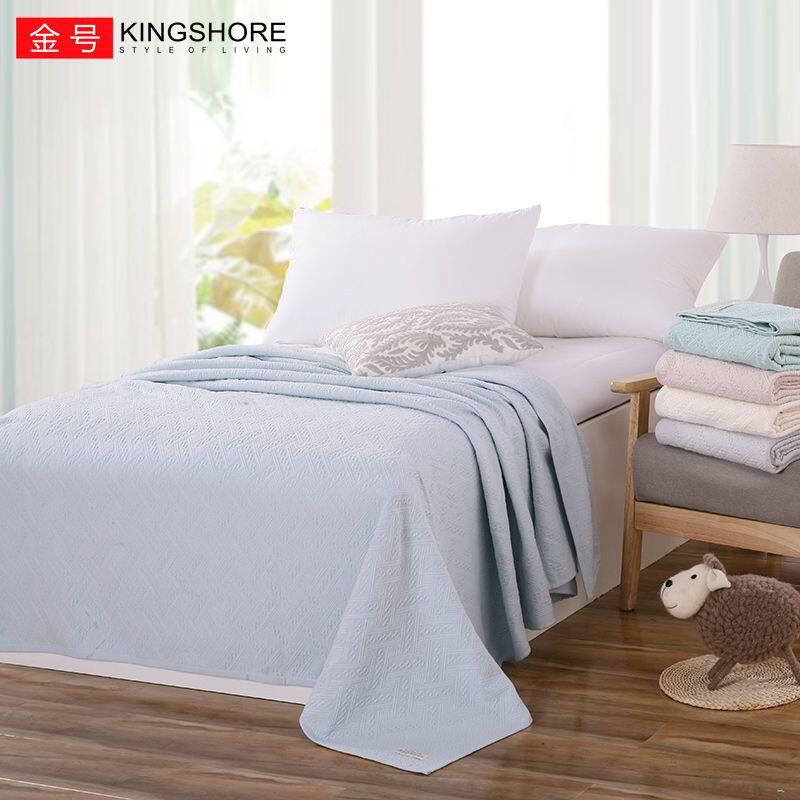 金号毛巾被全棉单人办公室儿童午睡空调沙发床春秋冬毛巾盖毯加厚