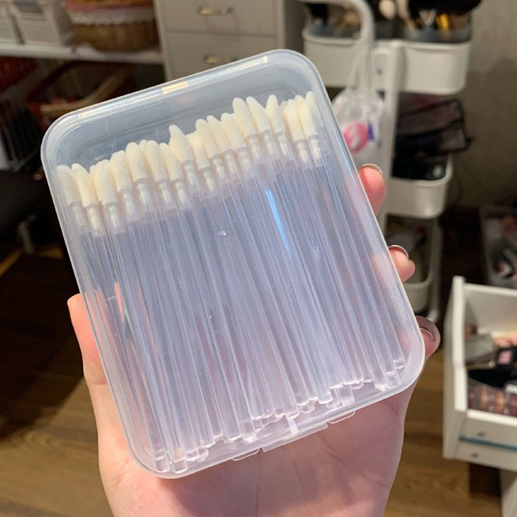 一次性唇刷棒便携硅胶口红刷女化妆师专用晕染遮瑕唇膏唇泥唇釉刷