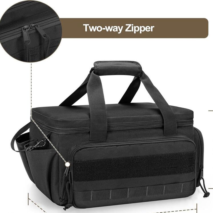 大容量多功能收纳包炉炊具隔层设计工具杂物便携户外露营手拎包