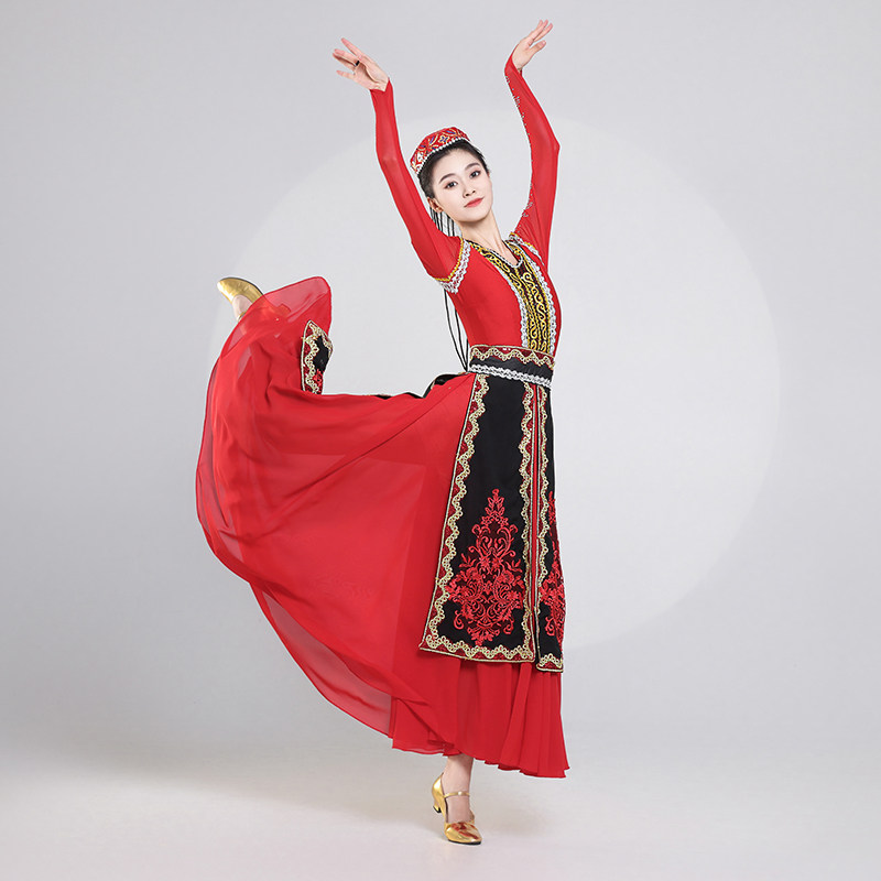 新疆舞蹈演出服艺考新款服装高档