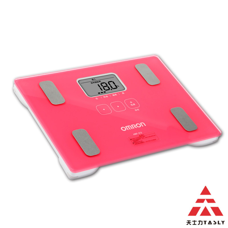 欧姆龙HBF-212 脂肪测量仪 电子脂肪秤 智能体脂仪只能健康体脂仪