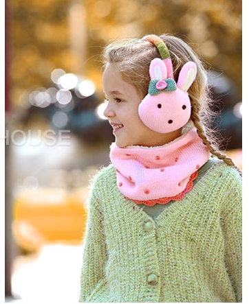 Cache-oreilles pour fille WINGHOUSE en Laine à tricoter - Ref 2153168 Image 2
