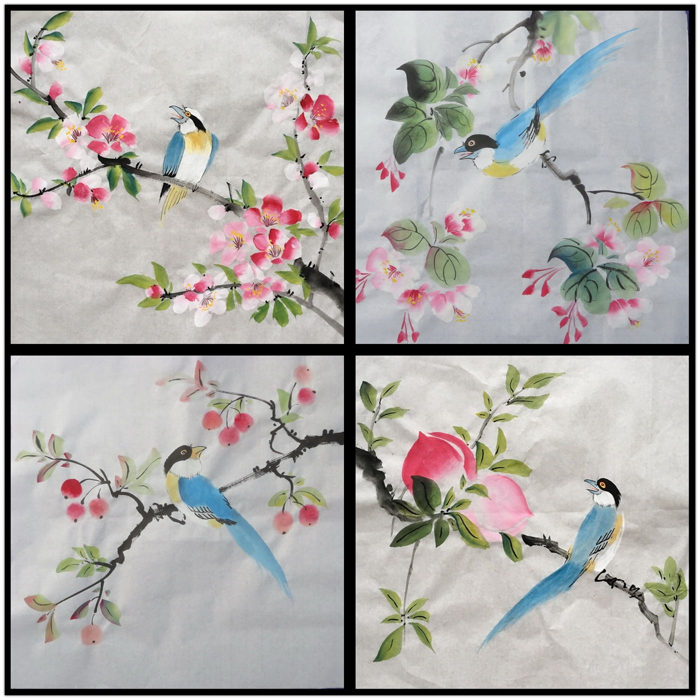 宝墨轩手绘小写意小品花鸟国画字画客厅玄关装饰挂画特价兰花9