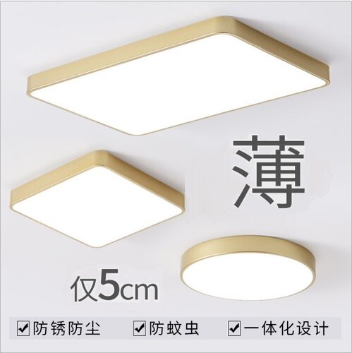 led美式风小客厅走廊过道吸顶灯
