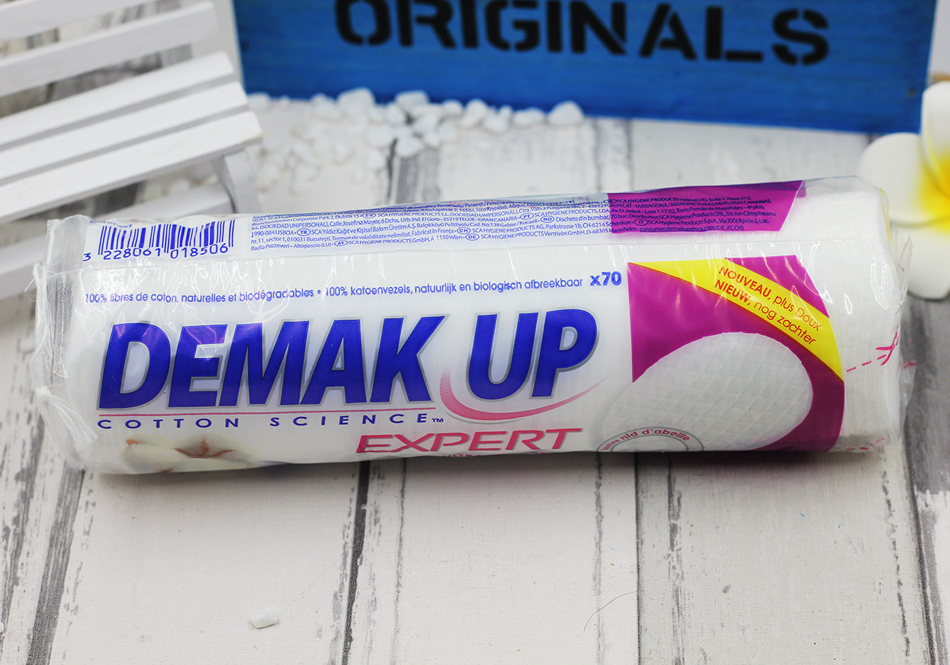 法国DEMAK UP有机薄化妆棉/卸妆棉 畅销欧洲抗敏双面70片装现货在类目 彩妆/香水/美妆工具, 其他美容工具, 化妆/美容工具中 - 来自Buy2taobao.com提供专业的淘宝代购服务