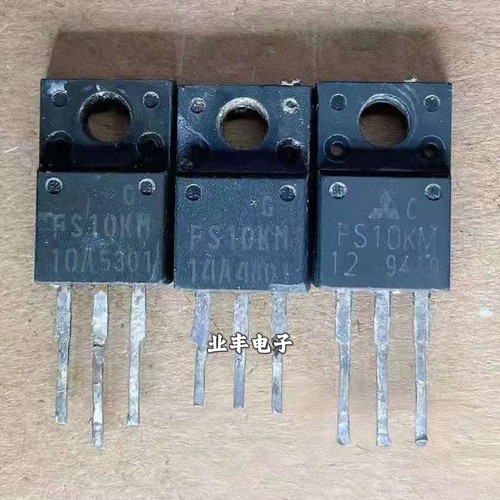 进口芯片FS10KM-12A FS10KM-10A高压场效应三极管600V10A TO-220F