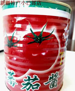 新疆特产番茄酱汁蕃酱料850g*2罐无添加烘焙披萨红烧烤面酱调味品