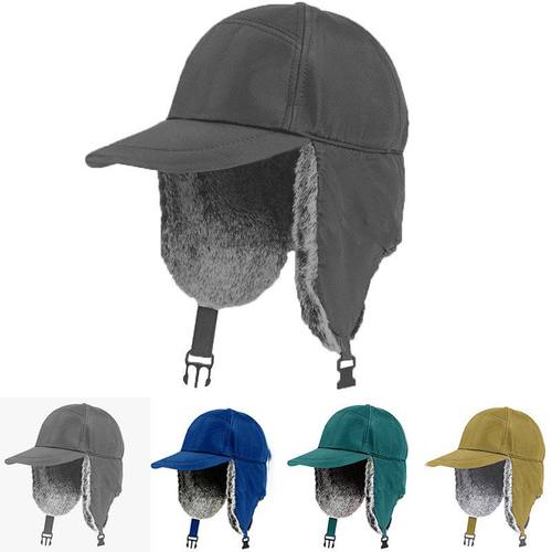 户外登山防寒保暖防风骑行雷锋帽工厂冬加厚护耳鸭舌冬季帽子男