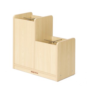 儿童整理储物多功能卷纸收纳柜分格柜幼儿园早教中心绘画作品收纳