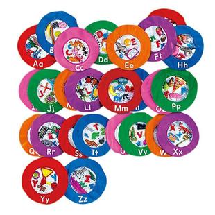 26字母相关物袋幼儿园早教益智教具认知学习字母和对应的物品形状