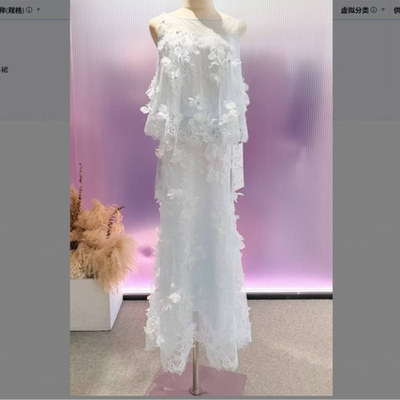【七七酱直播间】YINGCHOI 春夏新款连衣裙22070/71851