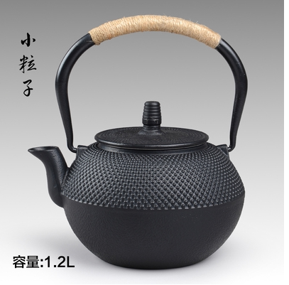 南部铁壶铸铁泡茶壶烧水壶复古日式创意餐厅茶壶酒楼饭店专用壶