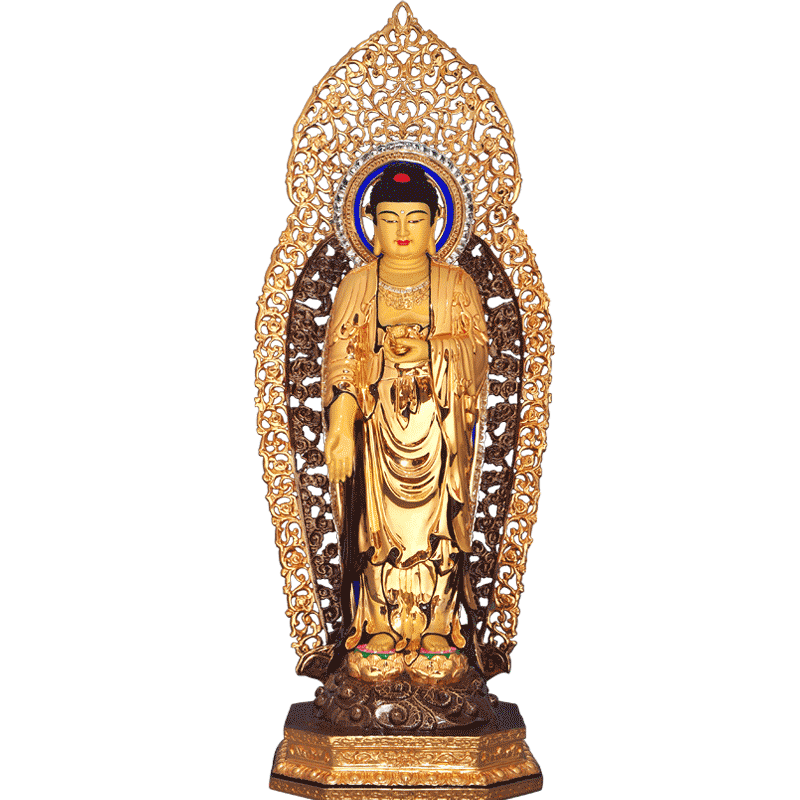 台湾阿弥陀佛菩萨寺庙供奉工艺品