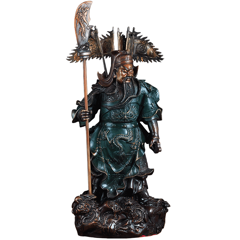 九龙关公总经理武财神开业礼品