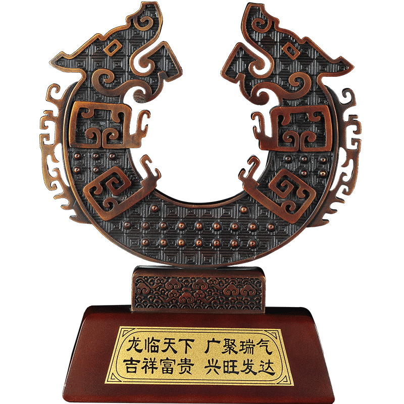 聚福纯铜家居客厅商务庆典工艺品