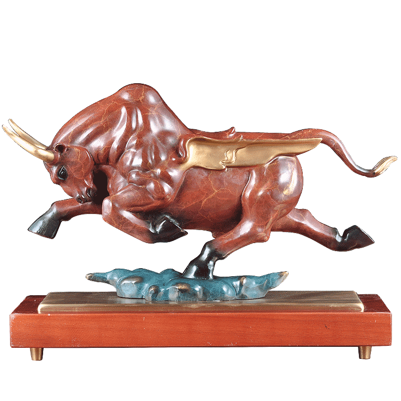 吉祥物商务礼品书房生肖牛定制