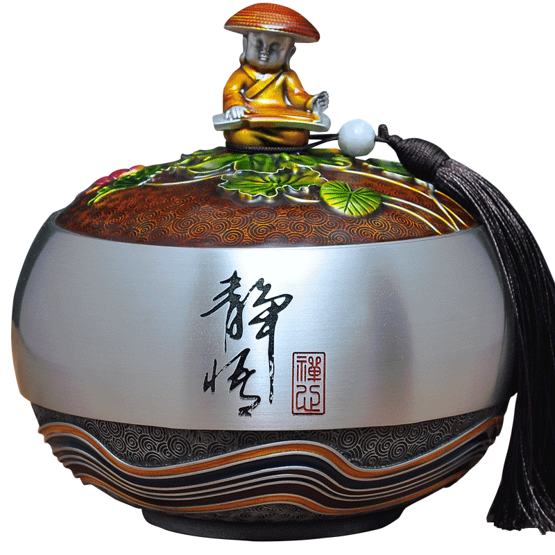 茶叶罐摆件商务退休纪念品定制