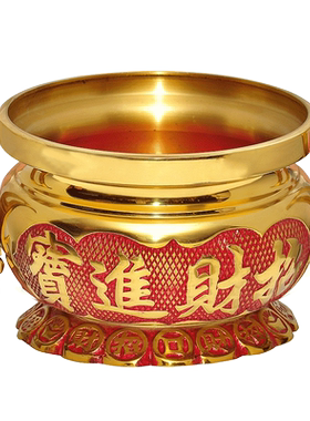 室内双耳财神焚香炉寺庙佛具用品