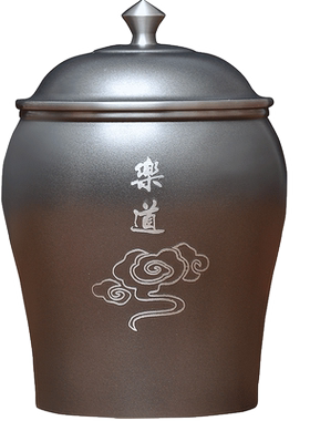 金属大小号商务礼品储茶罐定制