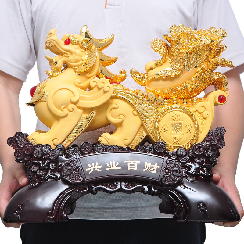 招财貔貅白菜摆件店铺开业乔迁新居礼品办公室办公桌电视柜装饰品