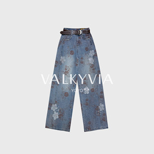 牛仔裤 8226 青碧洗尘时尚 26新款 Valkyvia 悠悠奢品