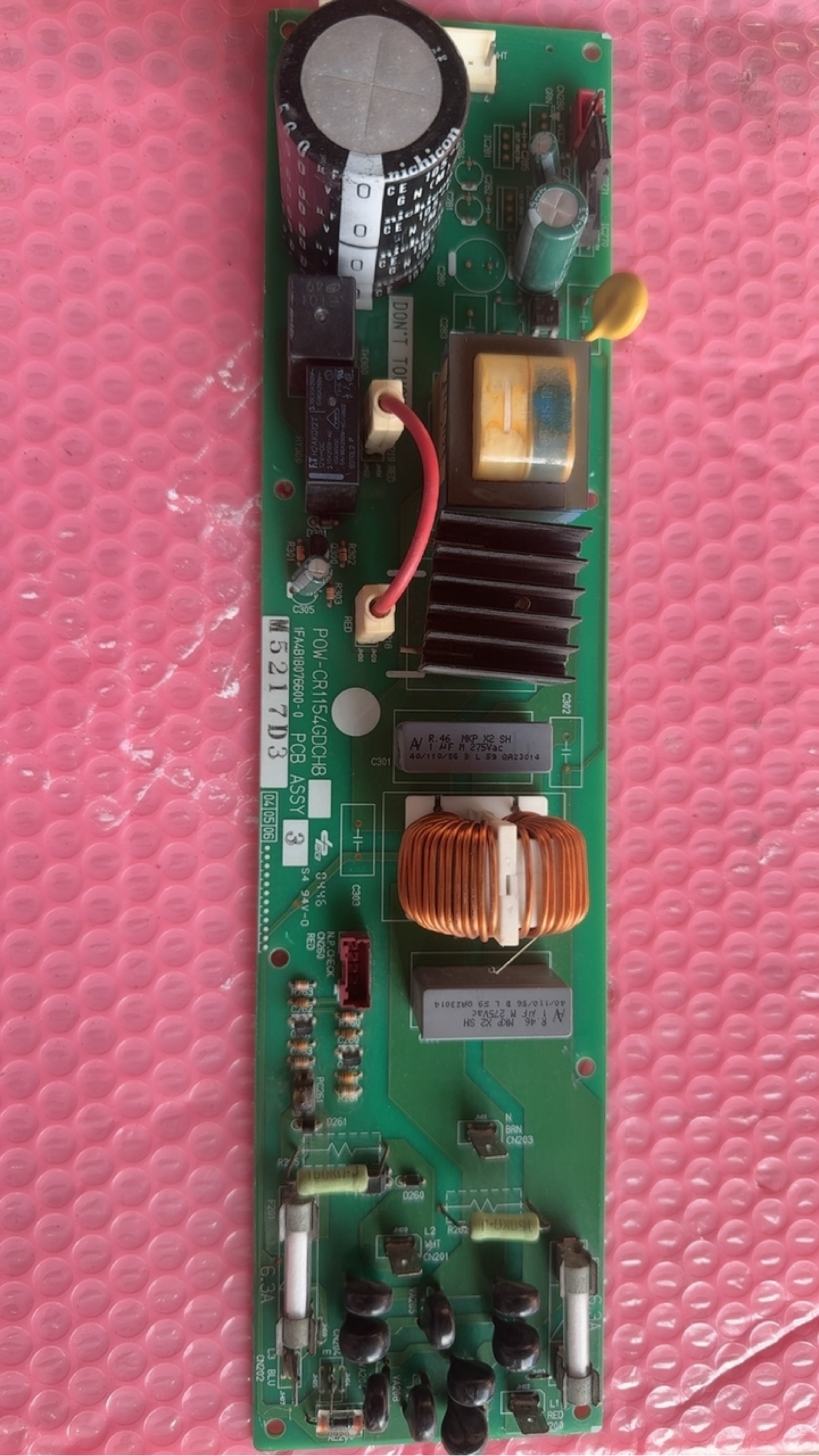 三洋空调主板CR1154GDCH8滤波板1FA4B1B076600-0