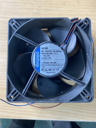 德国进口ebmpapst风扇4418M 48V4.2W