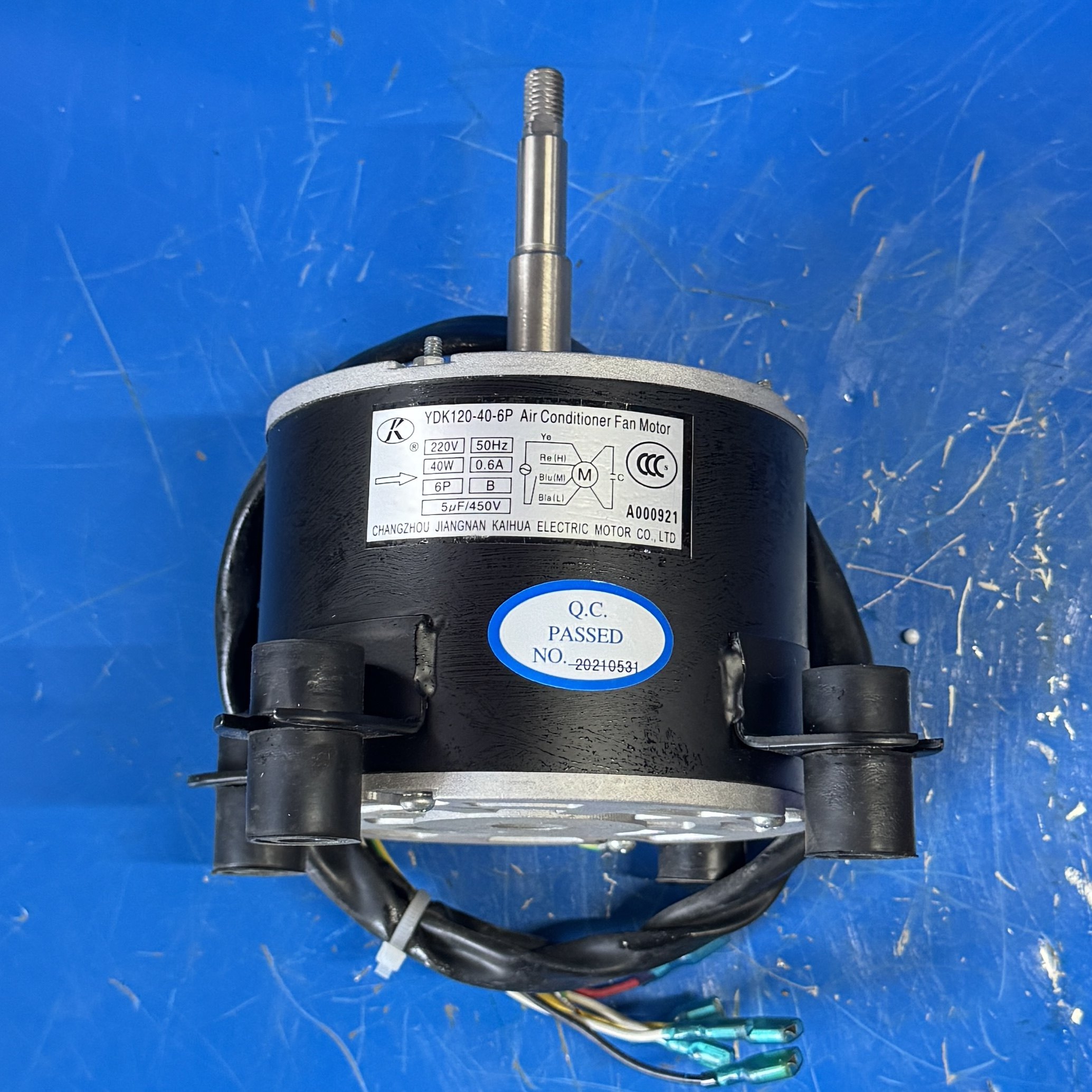 空调天花机吸顶机电机YDK120-40-6P