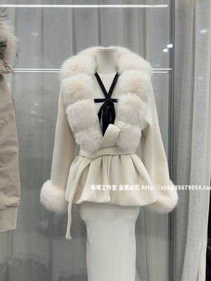 2025年新款冬季短款小个子大衣呢子高级感收腰百搭毛呢外套女