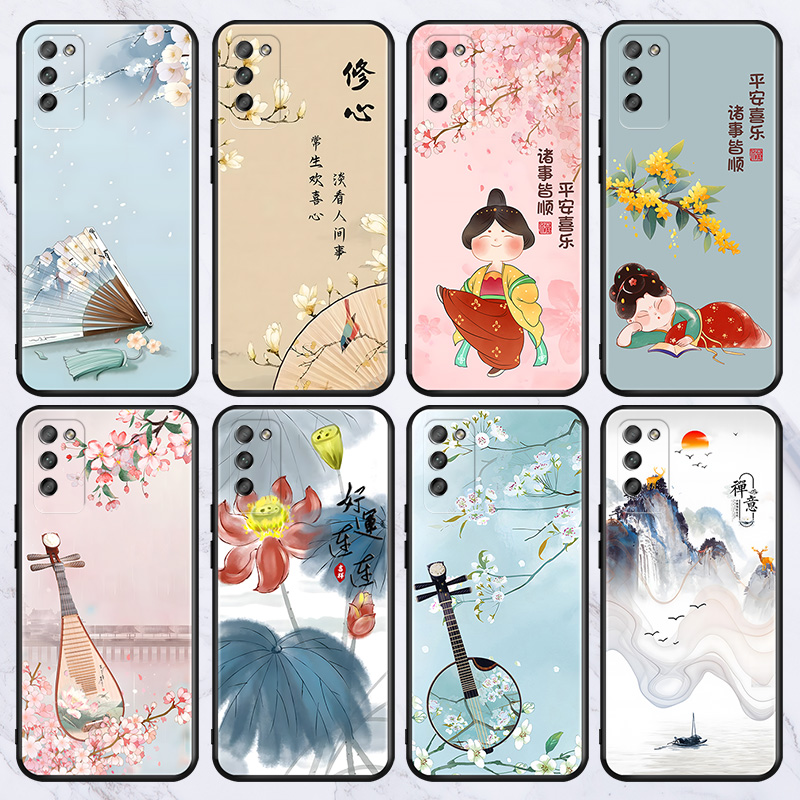 适用华为荣耀8x/8lite/9i/xpro/青春/10防摔软手机壳honor 20pro/30s/50se/60/80/gt图案随机发70/90/100批发