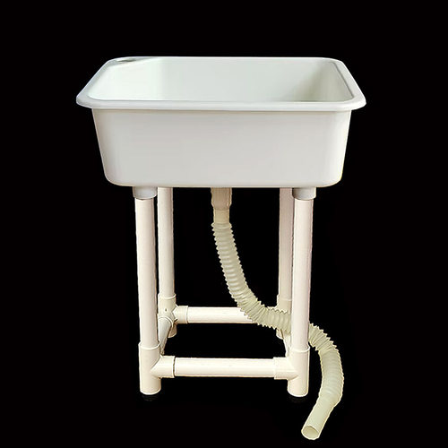 加深塑料拖把池家用阳台加厚墩布池方桶下水槽拖把桶拖地池