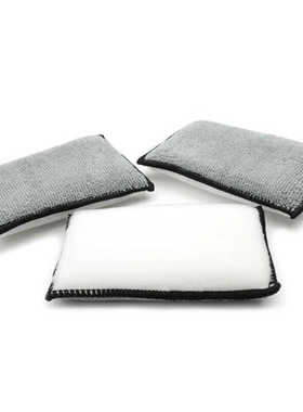 Scrub Ninja同款清洁内饰刷汽车内饰清洁海绵去污擦拭方块丝绒料