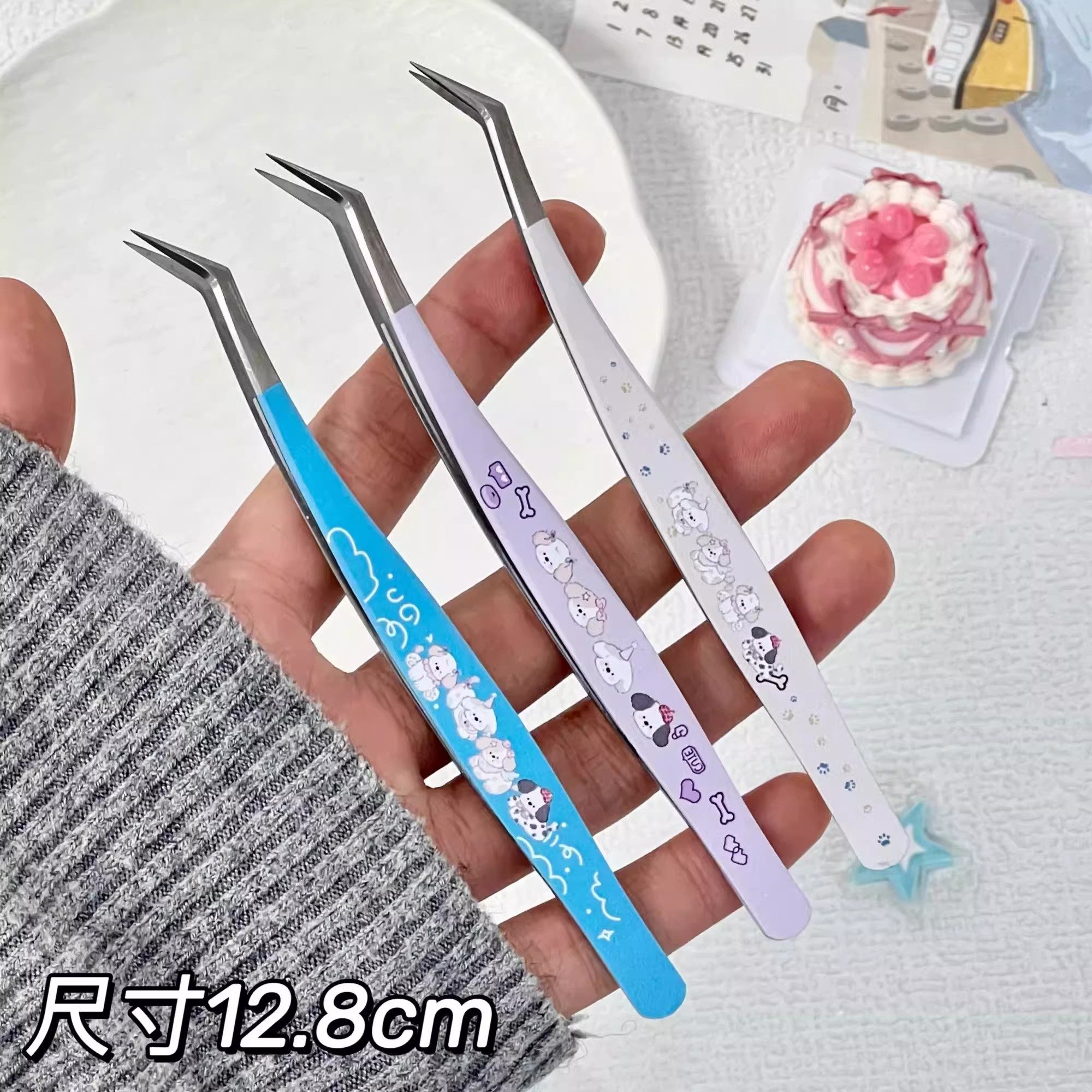2026新款小狗镊子造景贴纸镊子手帐工具金羽夹高精密长嘴造景镊子,模玩/动漫/周边/娃圈三坑/桌游,动漫挂件/文具,淘宝优惠券,粉丝福利购,淘宝优惠卷